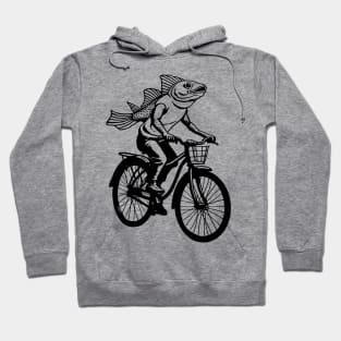 Like A Fish Needs A Bicycle Hoodie